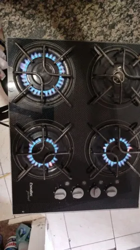 Cooktop 4 bocas gás botijão