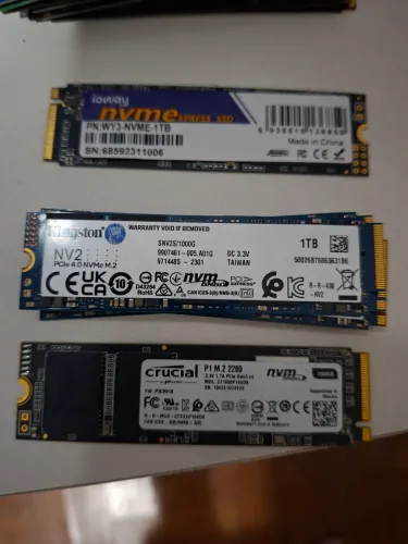 6x SSD M.2 1TB Nvme - Marcas Variadas