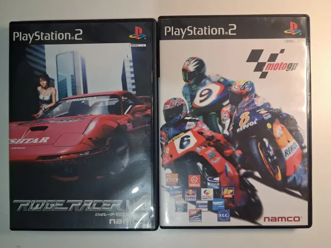Ridge racer V e moto gp ps2 original