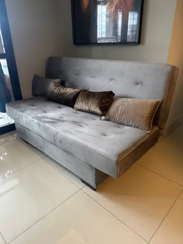 Sofá Cama Reclinável Novo