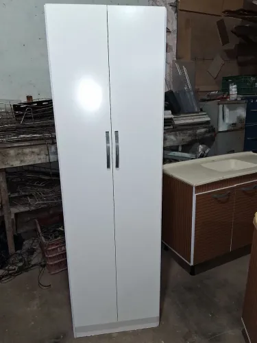 Multi uso 2 portas novo branco