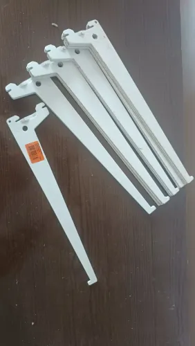 Suporte trilho cremalheira 30cm - 15und.