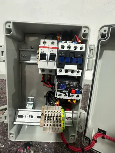 Quadro para bomba de poço/ caixa d?água 220V
