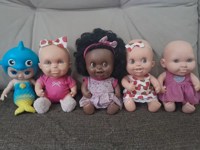 Bebes expressões antiga + uma bebê sereia