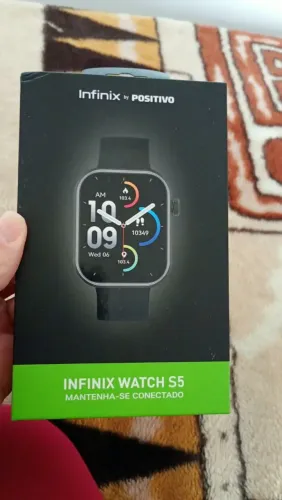 Smartwatch Infinix Watch S5 ORIGINAL - Semi Novo na Caixa | IP68 | Leia a Descrição