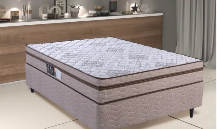 Cama Box D45 Queen Ortopédica