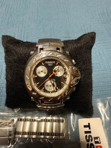 Tissot T-Race Chronograph - Pulseiras de Aço e Borraxha