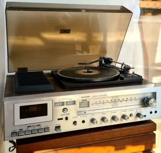 Sharp SG-220 Necessária Revisão Sistema 3 em 1 Vintage