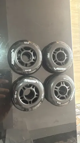 4 Rodas para Patins Seba 82a - Novas!