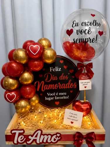 Caixa personalizada dia dos namorados 