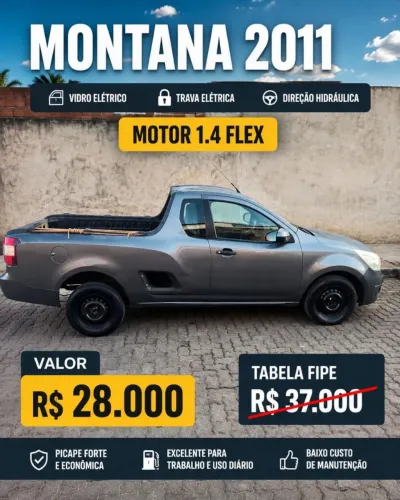 Chevrolet Montana LS 1.4 Econoflex 8V 2P 2011