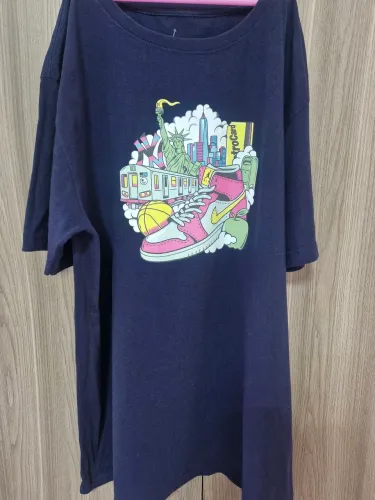 R$ 60 | Jordan | Justin Poulter | Tamanho GG | Tênis Nike & Nova York | Linda 
