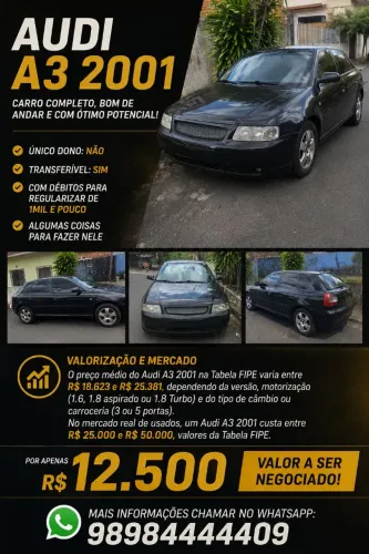 Audi A3 1.6 5P 2001