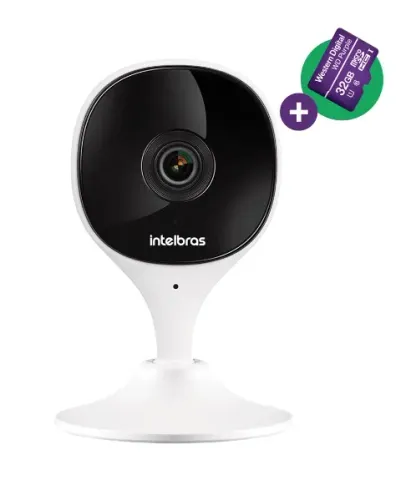 Camera IMX C Intelbras com cartao 32GB