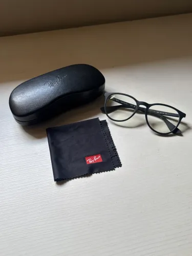 armação ray-ban preto fosco