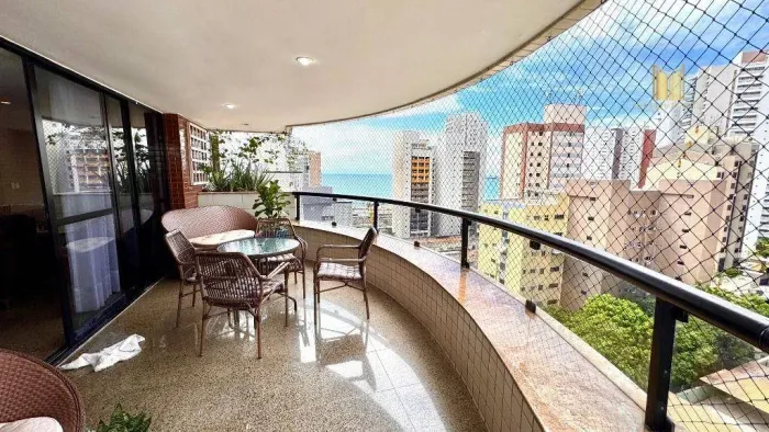 Apartamento com 4 dormitórios à venda, 306 m² por R$ 1.890.000,00 - Meireles - Fortaleza/C