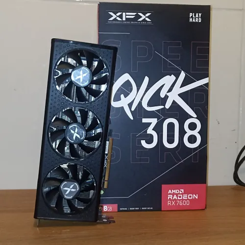 Placa de vídeo | RX7600 XFX 8GB |