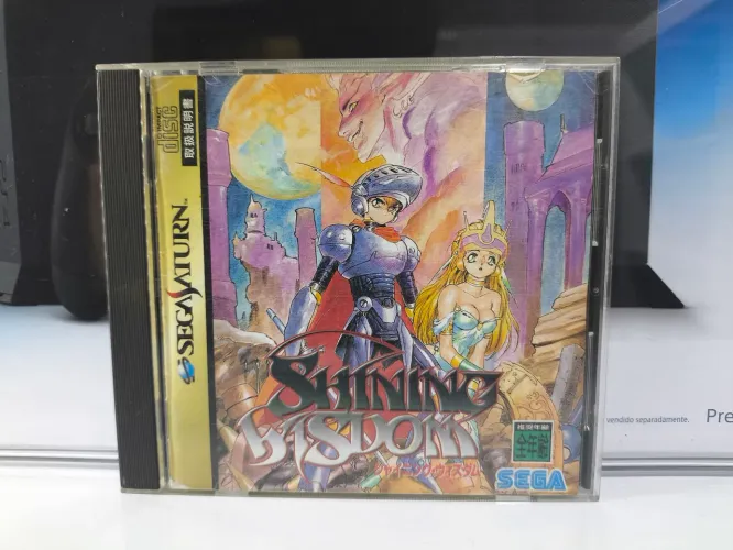 Jogo Shining Wisdom Sega Saturn Japones