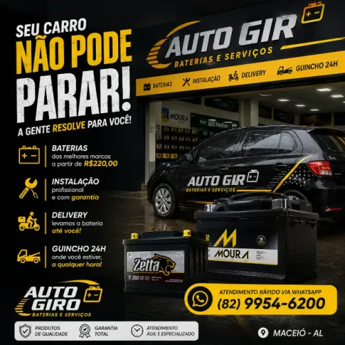 Baterias Ligou Chegou