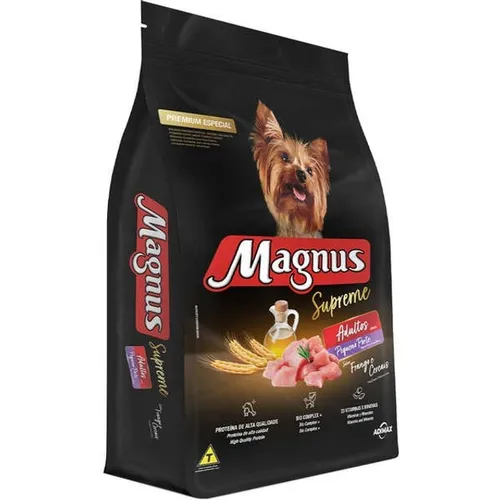 Magnus Supreme  Cães Adultos Pequeno Porte 15 kg por 130,00 . Whatzapp *