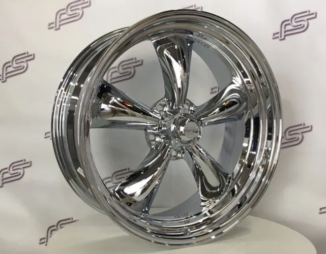 rodas American Racing Torq Thrust II cromada Aro 22 / Tala 9 / furação 5x139,7 / O