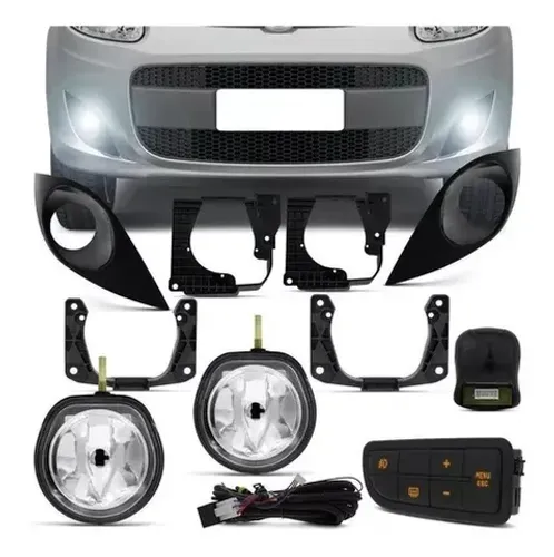 Kit Farol de Milha Palio G5 2012 - ShockLight - 090910