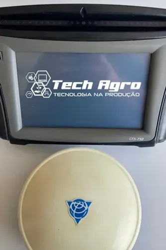 Monitor GPS Trimble CFX750 com antena Ag25