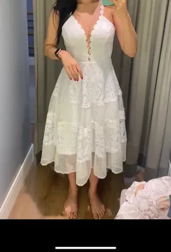 Vestido Noiva civil/Batizado