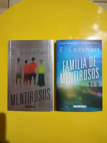 Duologia Família de mentirosos. Com brinde. Produto novo.