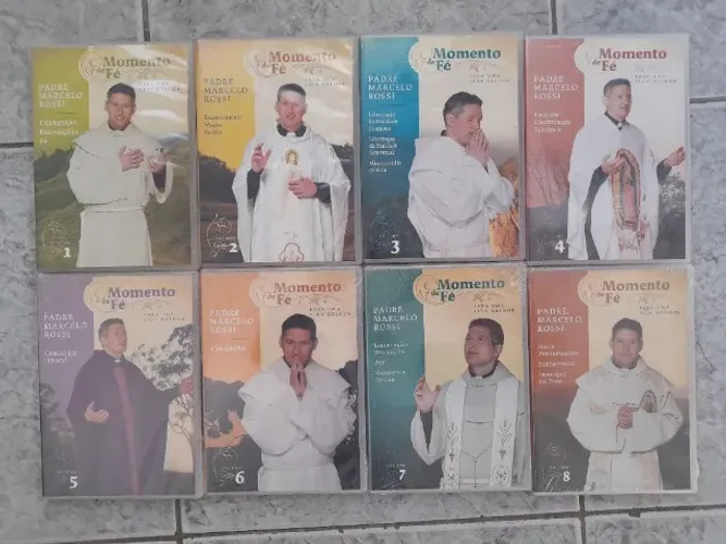 Momentos de Fé - Padre Marcelo Rossi - 08 DVD's.