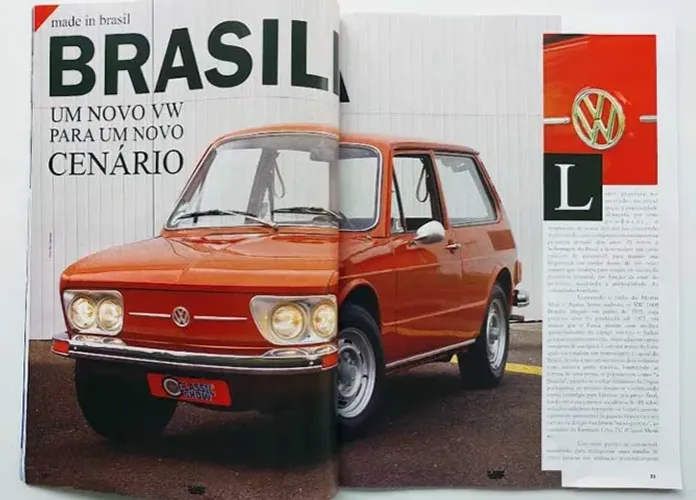 VW Brasília - Revista Classic Show com história 