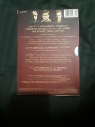 Dvd box o poderoso chefão 