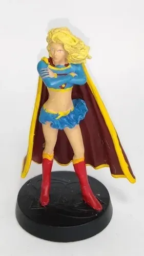 Miniatura Eaglemoss Super Girl Com Revista