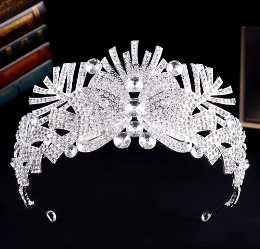 Coroa de Strass para Noivas e Madrinhas