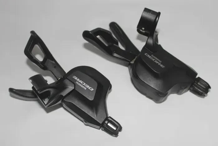 Alavancas Trocadores Rapid Fire Shimano Deore 2-3x10v Preto Usado