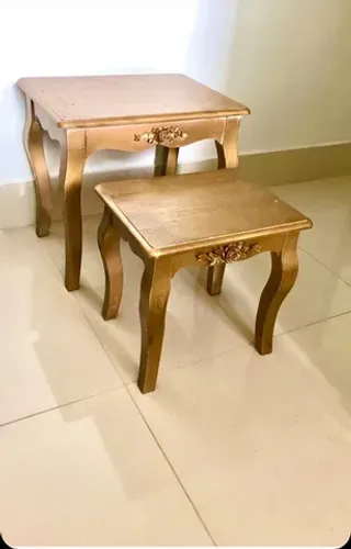 Mesinhas de apoio ao sofá ou para vasos