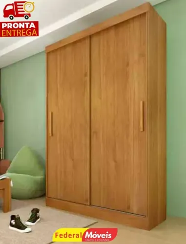 Guarda Roupa 2 Portas e 2 Gavetas Novo Pronta Entrega 