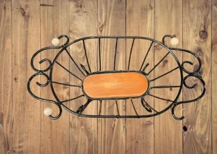 Fruteira de mesa oval P