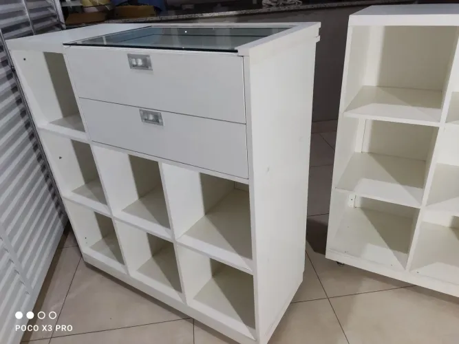 Móvel para loja 100% MDF  branco