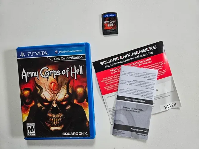 Jogo Army corps of Hell PS VITA psvita original seminovo