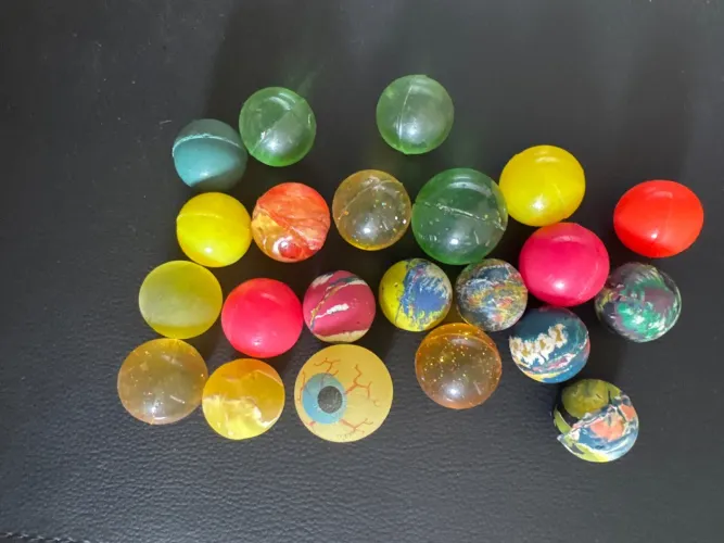 Bolas pula-pula - Diversas Cores e Tamanhos