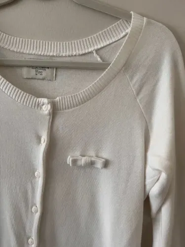 casaco branco zara