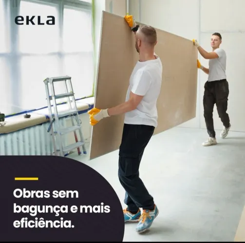 Drywall e steel frame. Material, construção e Mão de obra