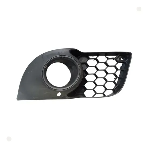 Moldura Farol Milha Direita Mitsubishi Lancer Ralliart 2012  Preto Direito