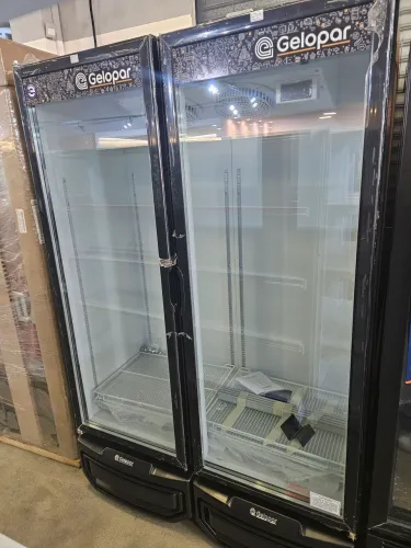 cervejeira expositora 2 portas 950L gelopar - a pronta entrega 