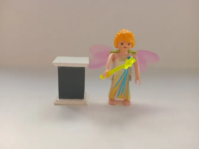 Playmobil fadinha branca + base