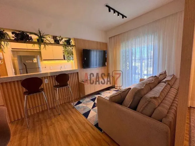 Apartamento estúdio mobiliado no Campolim com 1 quarto para alugar - Sorocaba/SP