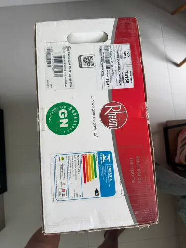 Aquecedor de água a gás digital 28L Rheem