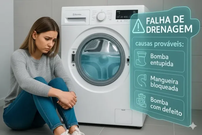 MÁQUINA DE LAVAR ROUPA COM DEFEITO EM FORTALEZA - CHAME NO WHATS