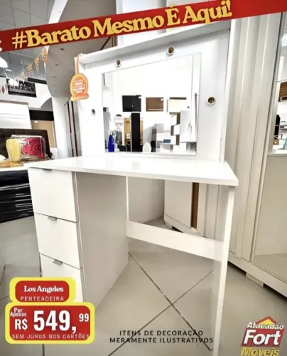 Penteadeiras - Vendedora Greice 